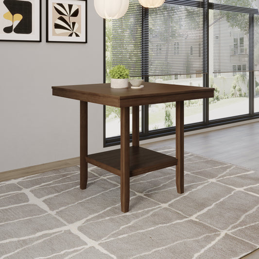 Ashley Decor| Home Design Dothan Counter Height Dining Table, Brown