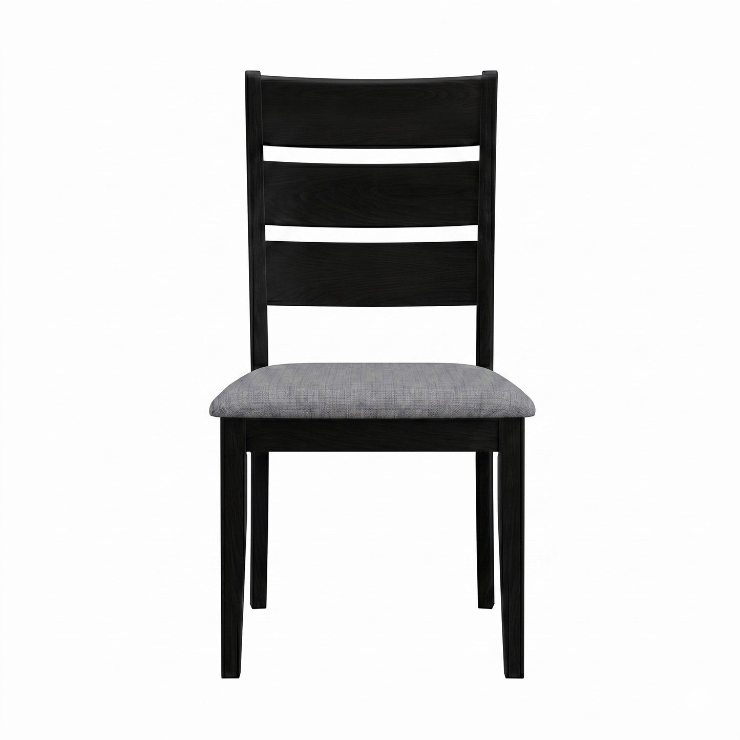 Ashley Decor| Home Design Talon Dining Chair (Set of 6), Ladder-back design, Padded seat, Comfortable seating, Sturdy frame, Traditional style, Durable construction
