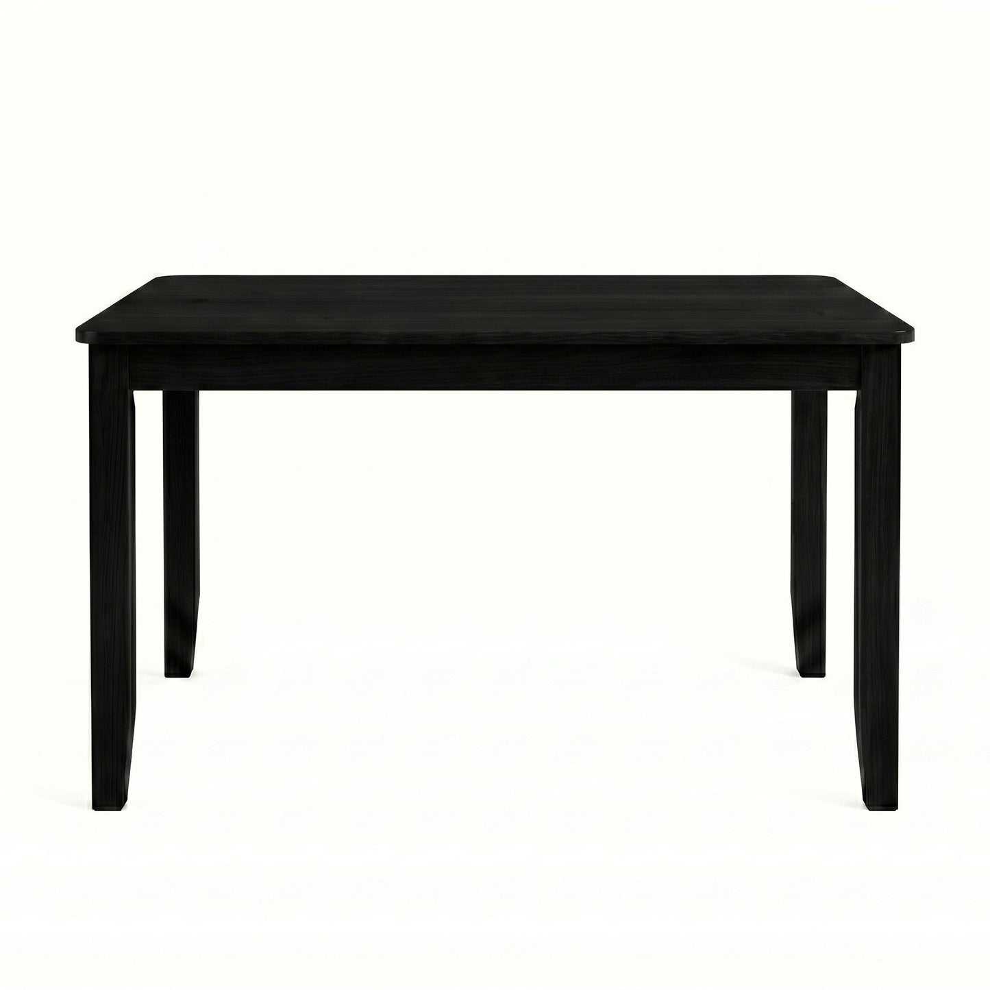 Ashley Decor| Home Design Nome Dining Table, Modern Rectangular Wood Dining Table, Black