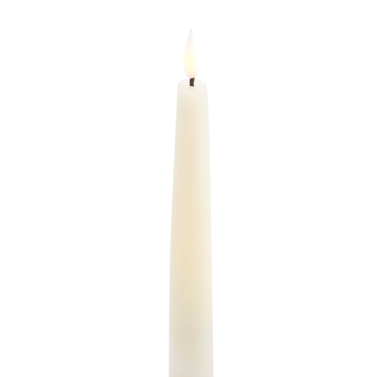Infinity Wick Ivory 11" Taper Candles, Set of 4